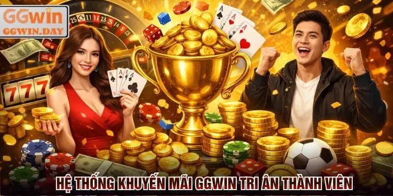 Khuyến Mãi GGWin 2026 - Tham Gia Chắc Chắn Nhận Thưởng Mỗi Ngày