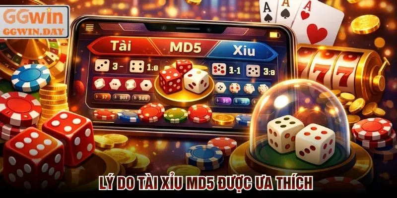 Tài Xỉu MD5 - Tái Hiện Game Đổi Thưởng Uy Tín Tại GGWin