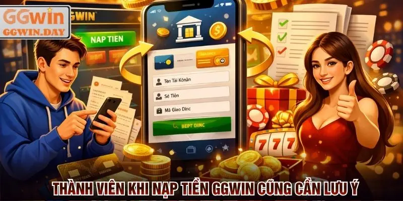 3 Cách Nạp Tiền GGWin Lên Điểm Nhanh - Khuyến Mãi Khủng