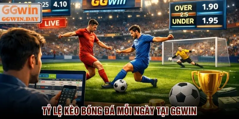 Kèo Bóng Đá GGWin - Soi Tỷ Lệ Handicap Tài Xỉu Hôm Nay